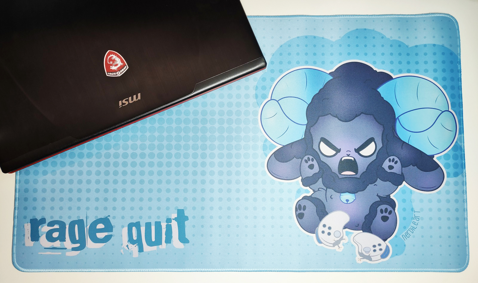 Rage Quit Gaming Sticker