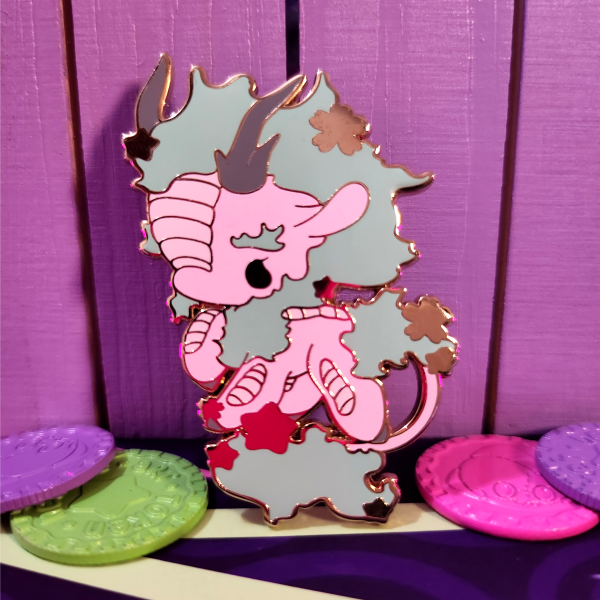 Kawaii Cryptids: Kirin Enamel Pin