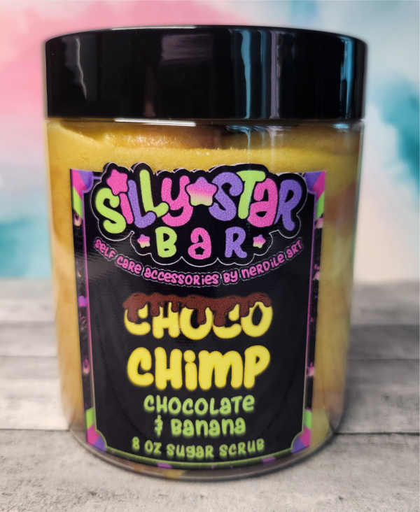 choco chimp sugar scrub