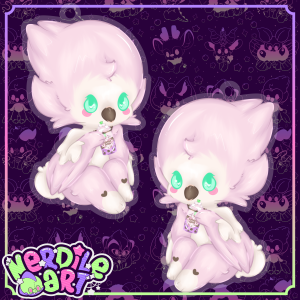 Cassiopeia Glitter Charm
